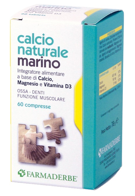 SALCIO NATURALE MARINO 60 COMPRESSE - Luckyfarma.it
