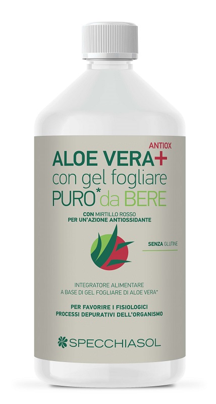 SUCCO ALOEVERA+ ALOE/MIRTILLO ROSSO 1 LITRO - Luckyfarma.it
