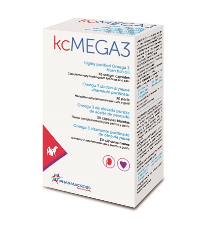 KCMEGA3 OMEGA3 DA OLIO DI PESCE 30 PERLE - Luckyfarma.it