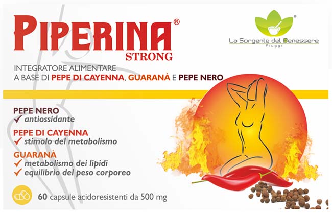 PIPERINA STRONG 60 CAPSULE - Luckyfarma.it