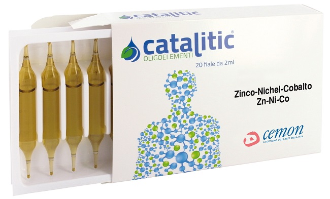 CATALITIC OLIGOELEMENTI ZINCO NICHEL COBALTO ZN-NI-CO 20 AMPOLLE - Luckyfarma.it