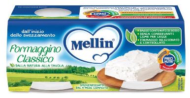 MELLIN BABY FORMAGGINO CLASSICO 2 X 80 G - Luckyfarma.it