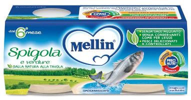 MELLIN OMOG SPIGOLA 2 X 80 G - Luckyfarma.it