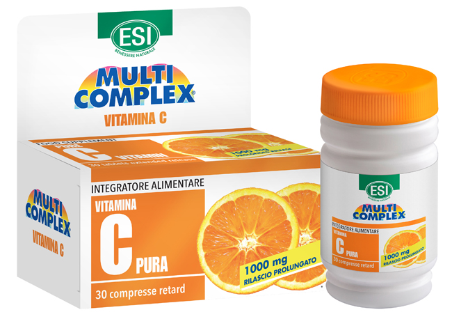 ESI VITAMINA C PURA 1000 MG RETARD 30 COMPRESSE - Luckyfarma.it