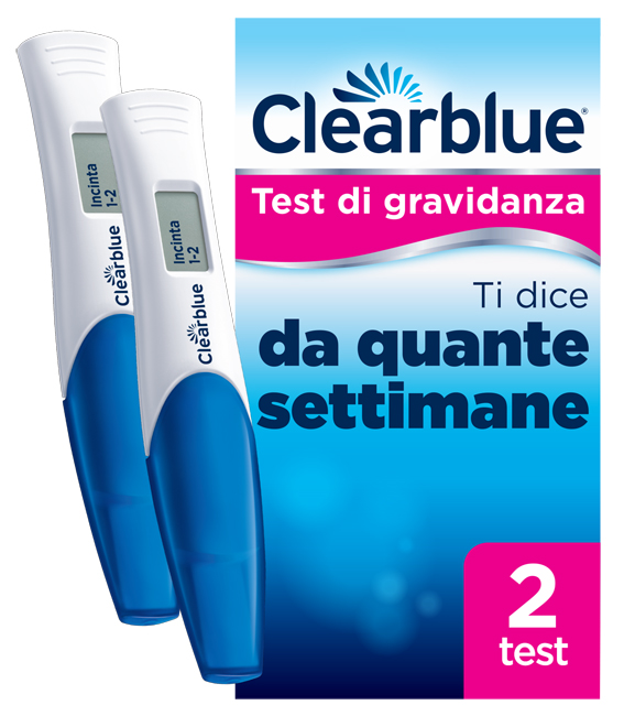 TEST DI GRAVIDANZA CLEARBLUE DIGITAL CONCEPTION INDICATOR 2 PEZZI - Luckyfarma.it