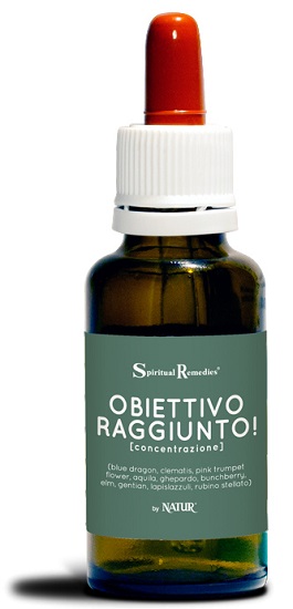 OBIETTIVO RAGGIUNTO CONCENTRAZIONE NATUR MIX 30 ML - Luckyfarma.it