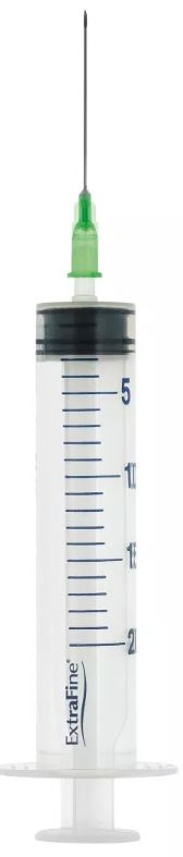SIRINGA EXTRAFINE 20 ML CON AGO 2 GAUGE 21 0,80X40MM CONO ECCENTRICO 1 PEZZO - Luckyfarma.it