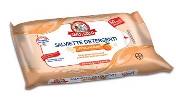 SANO E BELLO SALVIETTE DETERGENTI AI FIORI D'AGRUMI 50 PEZZI - Luckyfarma.it