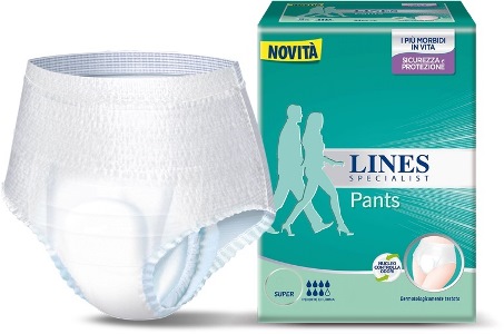 LINES SPECIALIST PANTS SUPER L A MUTANDINA 12 PEZZI FARMA - Luckyfarma.it