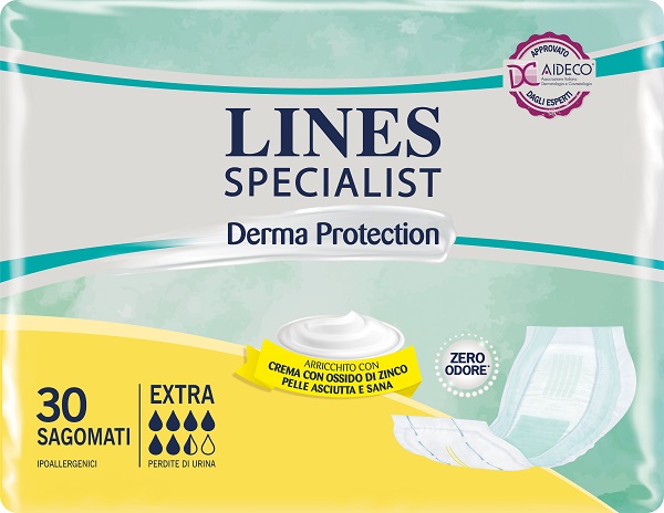 LINES SPECIALIST PANNOLONE SAGOMATO EXTRA X 30 FARMA - Luckyfarma.it