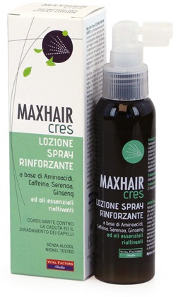 MAX HAIR CRES LOZIONE ANTICADUTA 100 ML - Luckyfarma.it