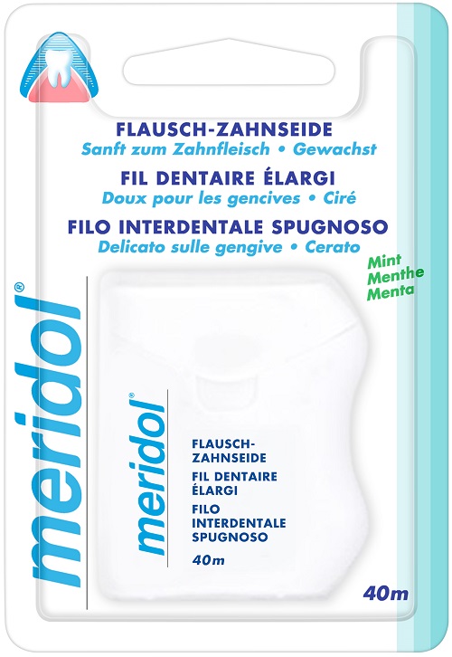 MERIDOL EXPANDED FILO INTERDENTALE 40 METRI - Luckyfarma.it