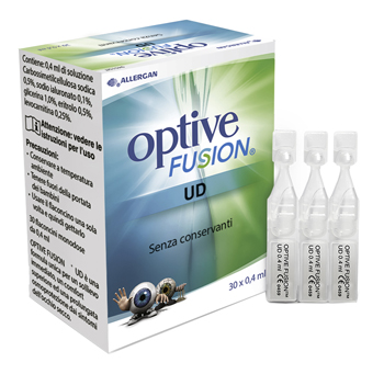 OPTIVE FUSION UD SOLUZIONE OFTALMICA STERILE 30 FLACONCINI MONODOSE 0,4 ML - Luckyfarma.it