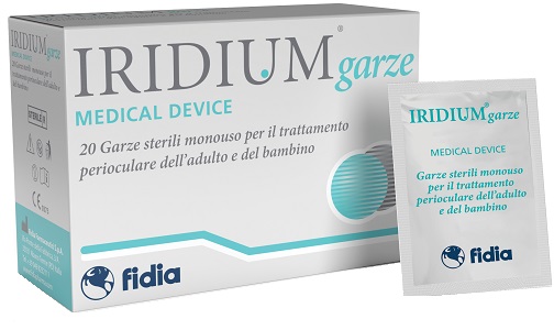 IRIDIUM GARZA OCULARE MEDICATA IN TESSUTO NON TESSUTO 20 PEZZI - Luckyfarma.it