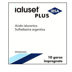 GARZA MEDICATA IALUSET 10X10 CM 10 PEZZI - Luckyfarma.it