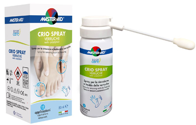 MASTER-AID FOOT CARE CRIO SPRAY VERRUCHE 50 ML - Luckyfarma.it
