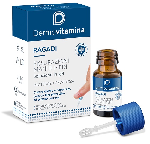 DERMOVITAMINA RAGADI GEL MANI E PIEDI 7 ML - Luckyfarma.it