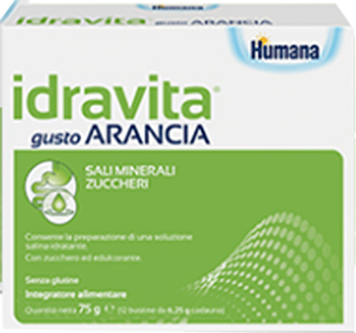 IDRAVITA GUSTO ARANCIA 12 BUSTINE DA 6,25 G - Luckyfarma.it