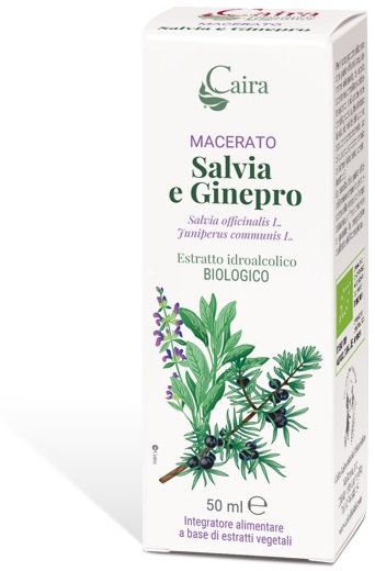 CAIRA SALVIA E GINEPRO MACERATO IDROALCOLICO BIO GOCCE 50 ML - Luckyfarma.it