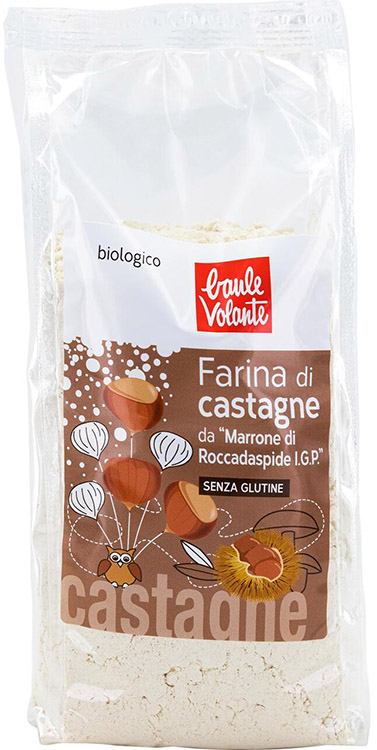 FARINA DI CASTAGNE BIO 375 G - Luckyfarma.it