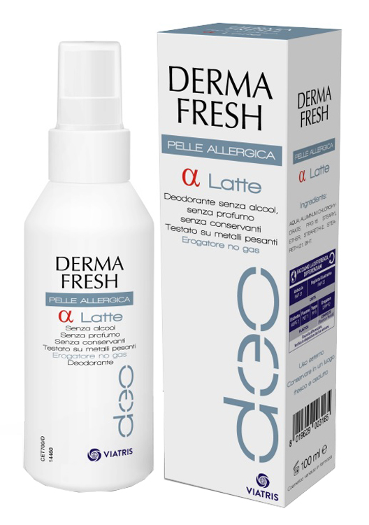 DERMAFRESH PELLI ALLERGICHE ALFA LATTE 100 ML - Luckyfarma.it