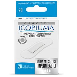 CEROTTO ICOPIUMA TRASPARENTE MEDIO 20 PEZZI - Luckyfarma.it