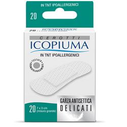ICOPIUMA CEROTTO IN TESSUTO NON TESSUTO GRANDE 20 PEZZI - Luckyfarma.it