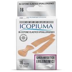 CEROTTO ICOPIUMA ELASTICO ERGONOMICO 16 PEZZI - Luckyfarma.it