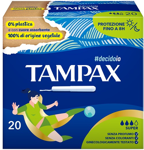 TAMPAX BLUE BOX SUPER 20 PEZZI - Luckyfarma.it