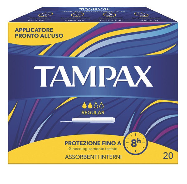 TAMPAX BLUE BOX REGULAR 20 PEZZI - Luckyfarma.it