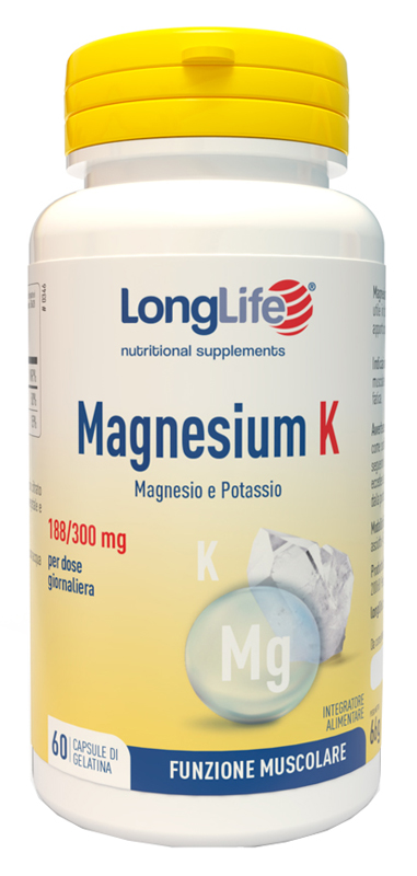 LONGLIFE MAGNESIUM K 60 CAPSULE - Luckyfarma.it
