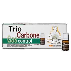 TRIOCARBONE GAS CONTROL 7 FLACONCINI 10 ML - Luckyfarma.it