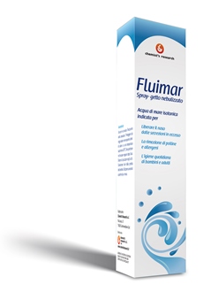 FLUIMAR SPRAY SOLUZIONE ISOTONICA STERILE ACQUA DI MARE RICCA DI SALI E OLIGOELEMENTI INDICATA PER PULIZIA DELLE CAVITA'NASALI IN CASO DI ECCESSIVA SECCHEZZA - Luckyfarma.it