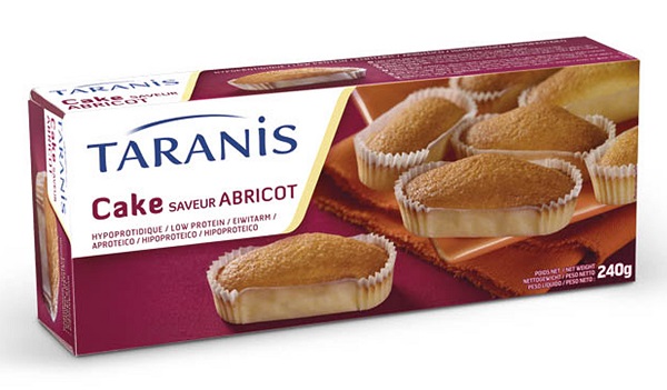 TARANIS TORTINA ALBICOCCA 6 X 40 G - Luckyfarma.it