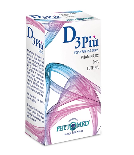 D3PIU GOCCE 20 ML - Luckyfarma.it