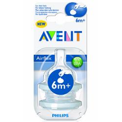 AVENT TETTARELLA FESSURA A Y PER LIQUIDI DENSI Y 2 PEZZI - Luckyfarma.it