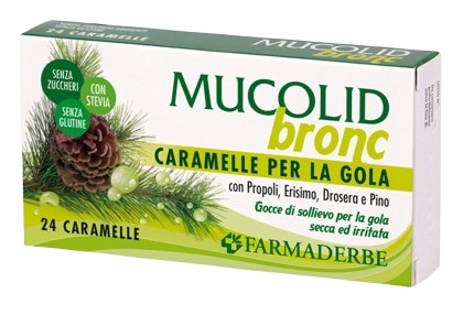 MUCOLID BRONC 24 CARAMELLE - Luckyfarma.it