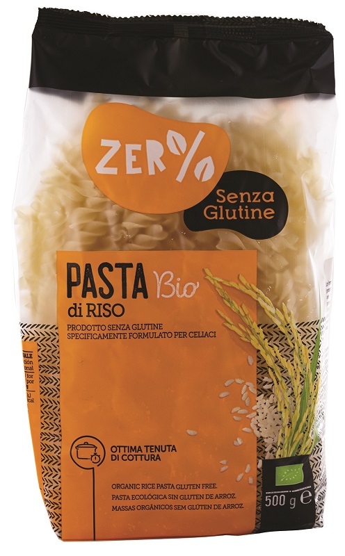 ZERO% GLUTINE PASTA RISO FUSILLI SENZA GLUTINE BIO 500 G - Luckyfarma.it