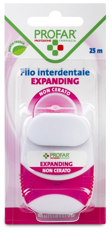 FILO INTERDENTALE EXPANDING 25 M PROFAR - Luckyfarma.it