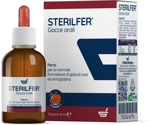 STERILFER GOCCE 15 ML - Luckyfarma.it