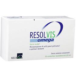 GOCCE OCULARI RESOLVIS OMEGA 20 FIALE MONODOSE 0,25 ML - Luckyfarma.it