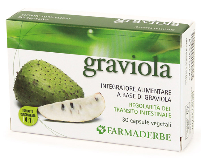 GRAVIOLA 30 CAPSULE - Luckyfarma.it