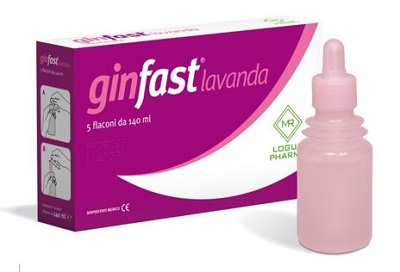 LAVANDA VAGINALE GINFAST CONFEZIONE DA 5 FLACONCINI DA 140ML - Luckyfarma.it