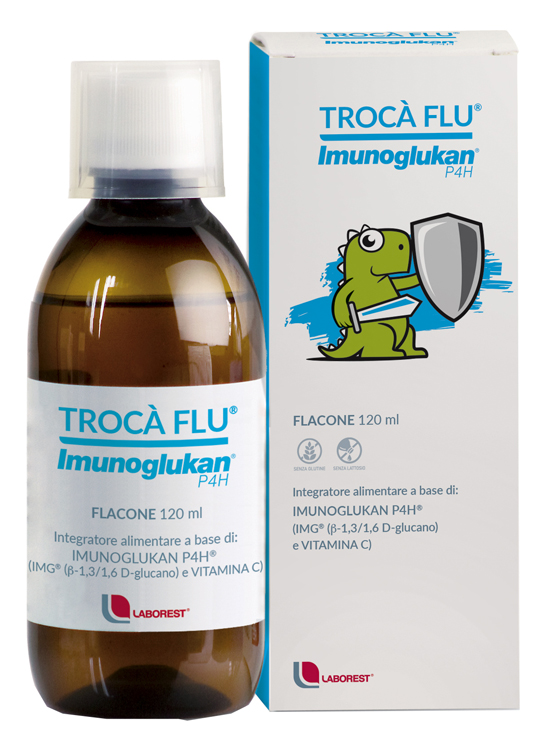 TROCA' FLU' IMUNOGLUKAN FLACONE 120 ML - Luckyfarma.it