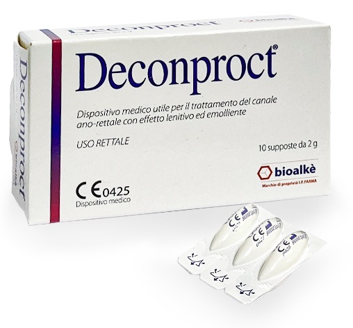 DECONPROCT SUPPOSTE 10 PEZZI - Luckyfarma.it