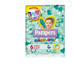 PAMPERS BABY DRY EXTRA LARGE 38 PEZZI - Luckyfarma.it
