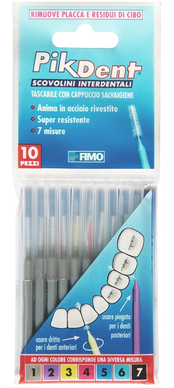 PIKDENT STUZZICOLINO 1 GRIGIO 10 PEZZI - Luckyfarma.it