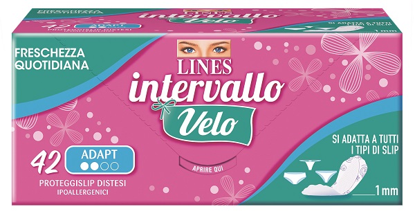 LINES INTERVALLO VELO ADAPT 42 PEZZI COUPON - Luckyfarma.it