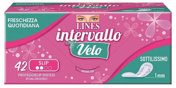 LINES INTERVALLO VELO SLIP 42 PEZZI COUPON - Luckyfarma.it