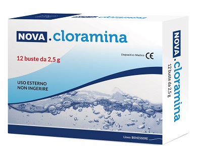 NOVA CLORAMINA 12 BUSTE 2,5 G - Luckyfarma.it